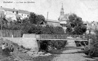 carte postale ancienne de Rochefort Le pont des Récollets