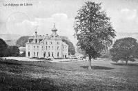 carte postale ancienne de Ohey Le château de Libois
