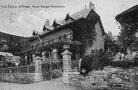carte postale ancienne de Yvoir Villa scolaire d'Yvoir - Home Georges Ackermans