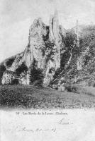 carte postale ancienne de Houyet Les bords de la Lesse - Chaleux