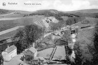 carte postale ancienne de Rochefort Panorama vers Jemelle