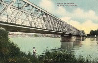 carte postale ancienne de Tamise Le Pont de Tamise