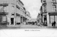carte postale ancienne de Renaix La rue au Poivre