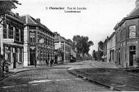 carte postale ancienne de Oostakker Rue de Lourdes