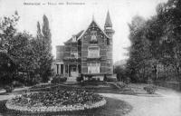 carte postale ancienne de Oostakker Villa des Tournesols