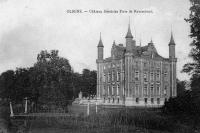 carte postale ancienne de Zulte Château Stanislas Piers de Raveschoot