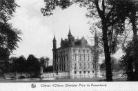 carte postale ancienne de Zulte Château d'Olsene (Stanislas Piers de Raveschoot)