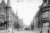 carte postale ancienne de Renaix La rue du Midi