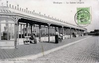 carte postale ancienne de Wenduyne La galerie Léopold