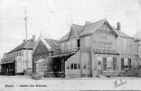 carte postale ancienne de Heyst Heyst - Châlet des Ecluses