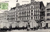 carte postale ancienne de Ostende Spendid-Hôtel