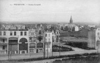 carte postale ancienne de Wenduyne Avenue Léopold