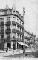 carte postale ancienne de Heyst Avenue Léopold
