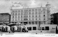 carte postale ancienne de Blankenberge Grand Hôtel du Kursaal