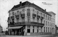 carte postale ancienne de Knokke L'hôtel du cygne