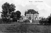 carte postale ancienne de Knokke Châlet Parmentier