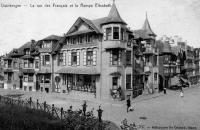 carte postale ancienne de Duinbergen La rue des Français et la rampe Elisabeth
