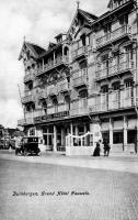 carte postale ancienne de Duinbergen Grand hôtel Pauwels