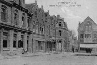 carte postale ancienne de Nieuport Grand'Place