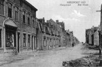 carte postale ancienne de Nieuport Rue Haute