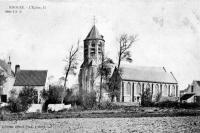 carte postale ancienne de Knokke L'Eglise