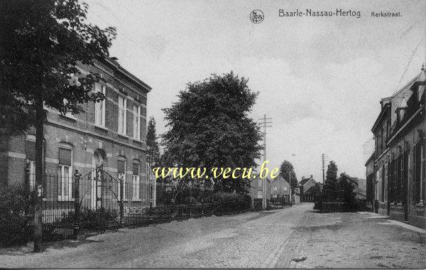 ancienne carte postale de Baerle-Duc Baarle-Nassau-Hertog  Kerkstraat