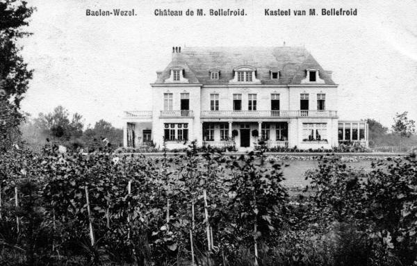 Opk van Balen Baelen - Wezel . Kasteel van M. Bellefroid