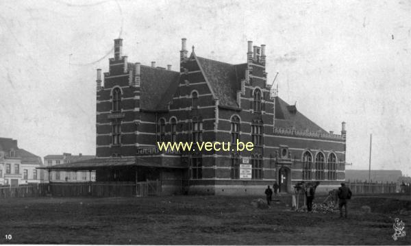 ancienne carte postale de Anvers Gare d'Anvers - Dam