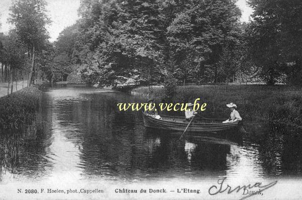 postkaart van Ekeren Château du Donck - L'étang