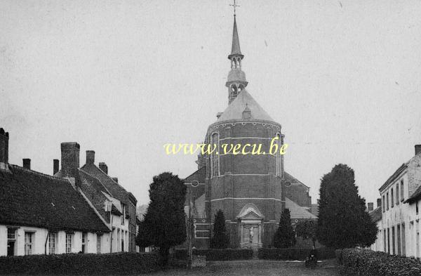 ancienne carte postale de Hoogstraten Le béguinage