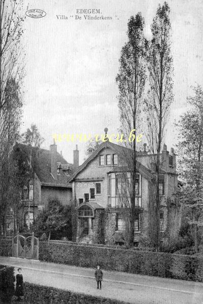 ancienne carte postale de Edegem Villa 