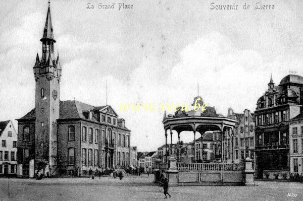 ancienne carte postale de Lierre La Grand Place