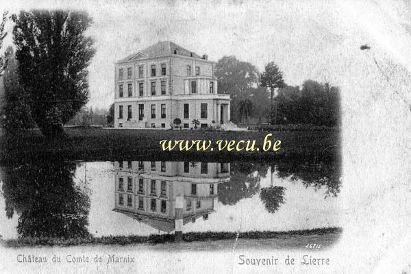postkaart van Lier Château du Comte de Marnix