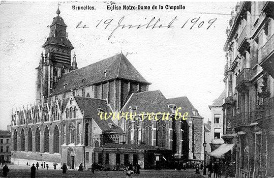 postkaart van Brussel Onze Lieve Vrouw ter Kapelle