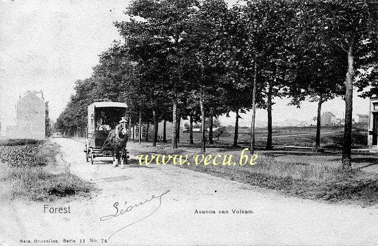 ancienne carte postale de Forest Avenue van Volxem
