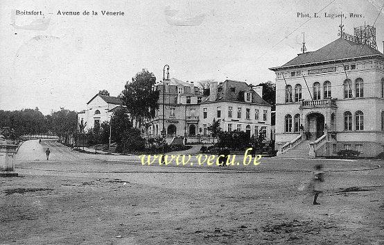 ancienne carte postale de Watermael-Boitsfort Boitsfort - Avenue de la Vénerie