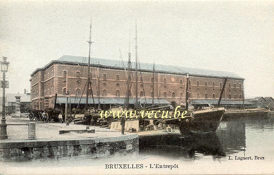 postkaart van Brussel Stapelhuis