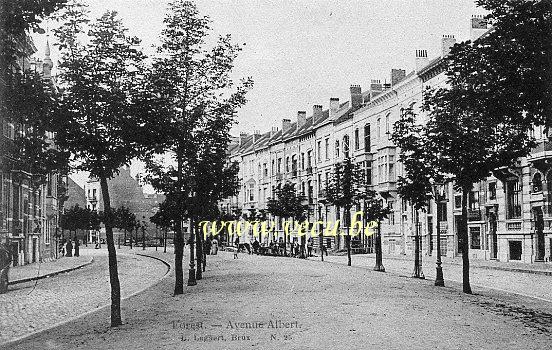 ancienne carte postale de Forest Avenue Albert