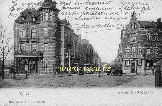 postkaart van Elsene Renbaanlaan