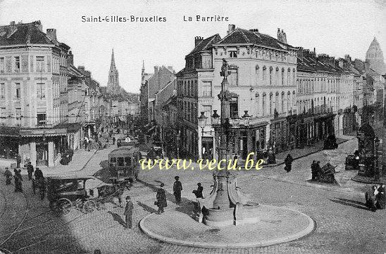 ancienne carte postale de Saint-Gilles La Barrière