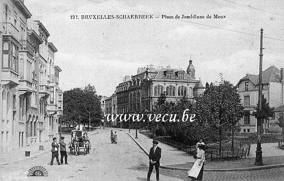 postkaart van Schaarbeek de Jamblinne de Meuxplein