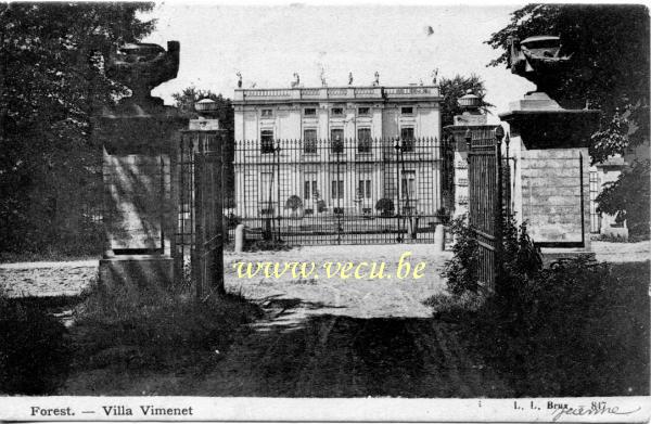ancienne carte postale de Forest Villa Vimenet - Ancienne propriété Zaman