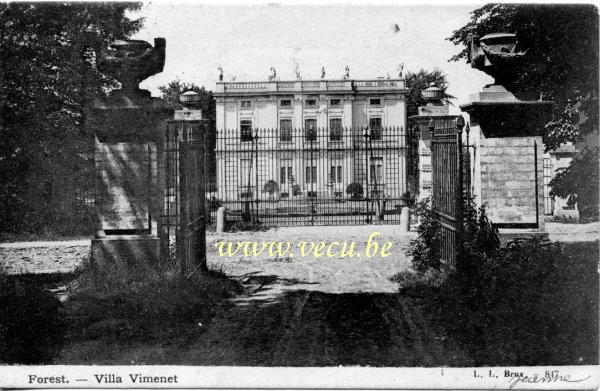 ancienne carte postale de Forest Villa Vimenet - Ancienne propriété Zaman