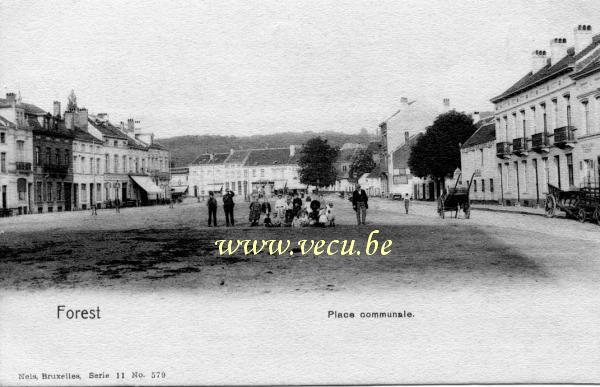 ancienne carte postale de Forest Place communale