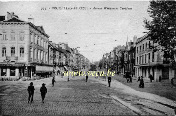 ancienne carte postale de Forest Avenue Wielemans Ceuppens