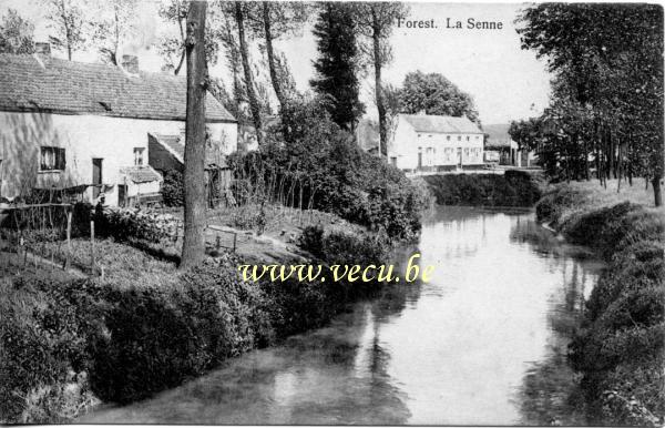 ancienne carte postale de Forest La Senne