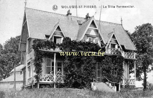 ancienne carte postale de Woluwe-St-Pierre La Villa Parmentier