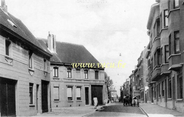 ancienne carte postale de Evere Rue plaine d'aviation
