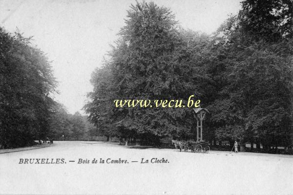 postkaart van Brussel Bois de la Cambre - La Cloche