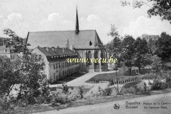 ancienne carte postale de Ixelles Abbaye de la Cambre